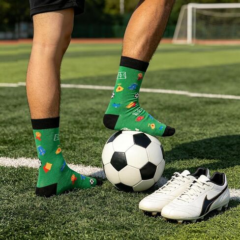 Dealswin Funny Socks for Men, Do Not Disturb Novelty Socks for Game Day, Soccer Season Gifts for Husband Dad Football Fans in Saudi Arabia