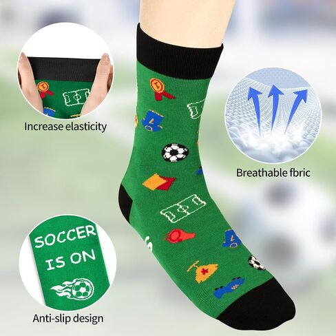 Dealswin Funny Socks for Men, Do Not Disturb Novelty Socks for Game Day, Soccer Season Gifts for Husband Dad Football Fans in Saudi Arabia