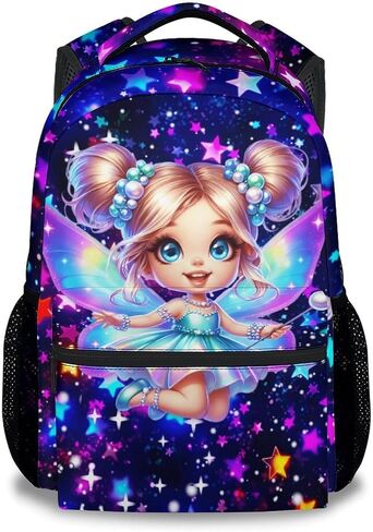 COZYAURA Butterfly Backpack for Girls, 17 Inch Kids School Bag for Elementary, Kindergarten & Preschool – Durable Bookbag for Toddler Students in Saudi Arabia
