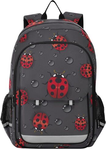 Fisyme Sports Motocross Motorcycles School Backpack Laptop Backpack Bags Bookbag Travel Casual Computer Notebooks Daypack in Kuwait