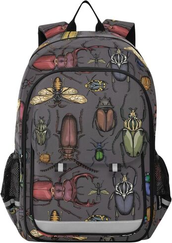 Fisyme Sports Motocross Motorcycles School Backpack Laptop Backpack Bags Bookbag Travel Casual Computer Notebooks Daypack in Kuwait