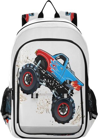 Fisyme Sports Motocross Motorcycles School Backpack Laptop Backpack Bags Bookbag Travel Casual Computer Notebooks Daypack in Kuwait