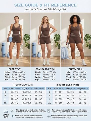 Women's 2 Piece Workout Sets Racerback Tank Removable Pads High Waist Tummy Control Shorts Yoga Gym Activewear in Kuwait