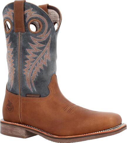 Georgia Boot Carbo-Tec Elite Waterproof Western Work Boot, Brown, Size 14(M) in Kuwait