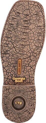Georgia Boot Carbo-Tec Elite Waterproof Western Work Boot, Brown, Size 14(M) in Kuwait