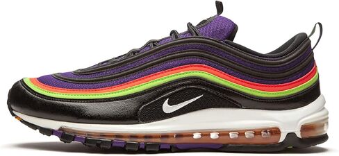 Nike Mens Air Max 97 Black/White-Court Purple Cu4890 001 Size in Kuwait