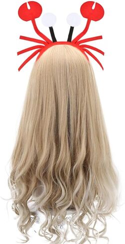 Crab Headbands, Red, One Size, Novelty Costume Hair Accessory for Halloween and Beach Parties, 6 Pack in Saudi Arabia