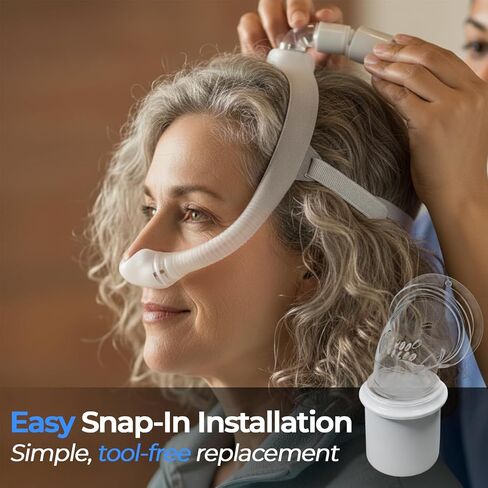 Replacement Elbow/Swivel for DreamWear Nasal CPAP Mask, Secure & Streamlined for Comfort and Quiet Sleep, Compatible with DreamWear and DreamWisp in Saudi Arabia