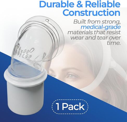 Replacement Elbow/Swivel for DreamWear Nasal CPAP Mask, Secure & Streamlined for Comfort and Quiet Sleep, Compatible with DreamWear and DreamWisp in Saudi Arabia