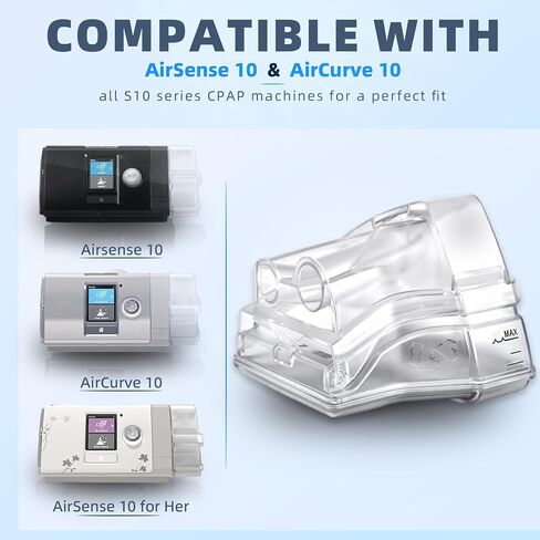 380ml Water Chamber for AirSense 10 & AirCurve 10, Leak-Proof Seal, Easy to Clean, Durable CPAP Replacement Supplies in Saudi Arabia