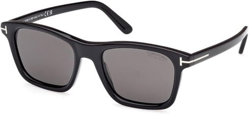 Tom Ford Barron Polarized Smoke Square Men's Sunglasses FT1179 01D 54 in Kuwait