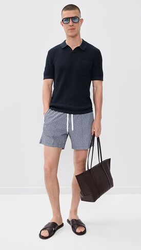 Rhone Men's R&R Lined Trunks 5.5" in Kuwait