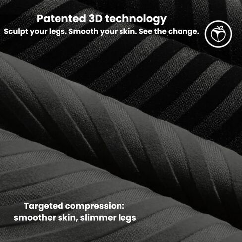 Ionix Labs Sculpt 3D - سروال ضيق للرفع والنعومة (عبوة واحدة باللون الأسود، مقاس L) in Kuwait
