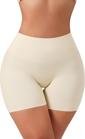 Tummy Control Shapewear Shorts for Women Under Dress Womens Compression Shorts Under Dress Shapewear in Saudi Arabia