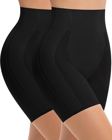 Tummy Control Shapewear Shorts for Women High Waist Seamless Body Shaper Butt Lifting Panties Under Dress in Saudi Arabia