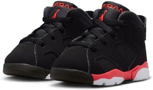 Jordan Air 6 Retro 'Infrared Salesman' Toddler (Black) in Kuwait