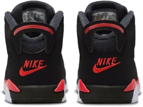 Jordan Air 6 Retro 'Infrared Salesman' Toddler (Black) in Kuwait
