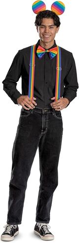 Disney Pride Mickey Mouse Costume, Official Disney Costume Kit with Mikey Ears Headpiece in Kuwait