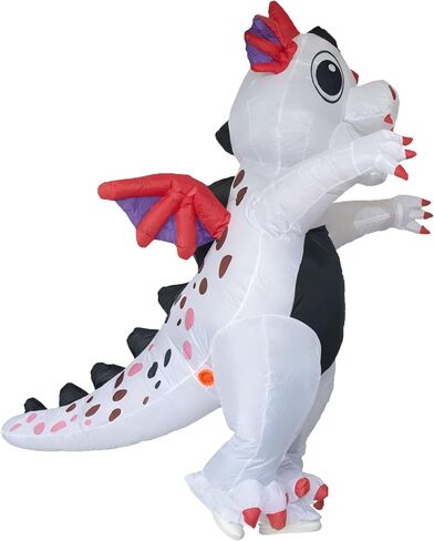 Inflatable Dinosaur Costume Winged Flying ​Dragon Blow Up Costumes for Adult Halloween Cosplay Party in Saudi Arabia