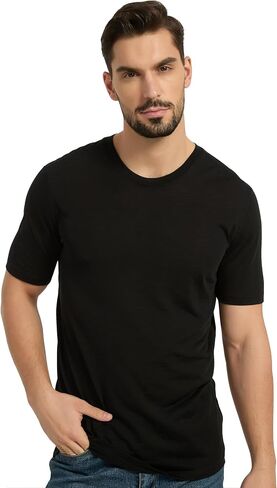Merino Wool & Tencel Blend T Shirt for Men, Redefined Softness, Lightweight Comfort in Saudi Arabia
