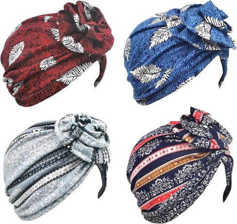 Chemo Headwear Beanies Chemo Caps Cancer Headwear Cap hat Head Scarf for Womens Mens in Kuwait