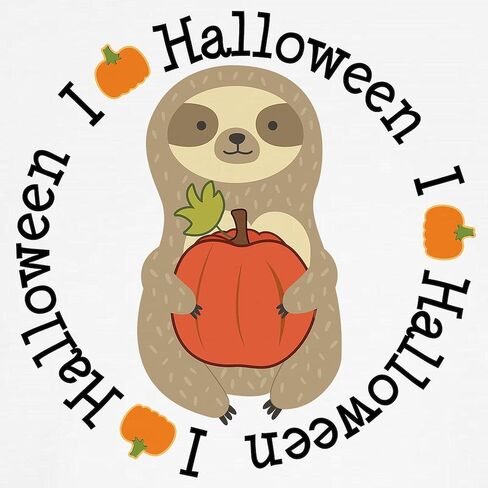 CafePress Halloween Sloth Pumpkin Baseball Jersey Kids Cotton Baseball Jersey, 3/4 Raglan Sleeve Shirt in Kuwait