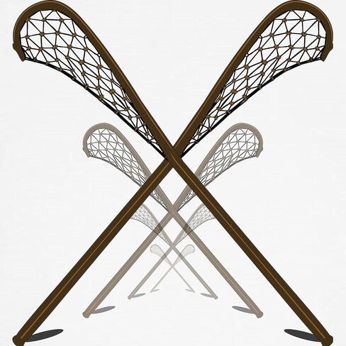 CafePress Traditional Lacrosse Sticks Kids Baseball T Shirt Kids Cotton Baseball Jersey, 3/4 Raglan Sleeve Shirt in Kuwait