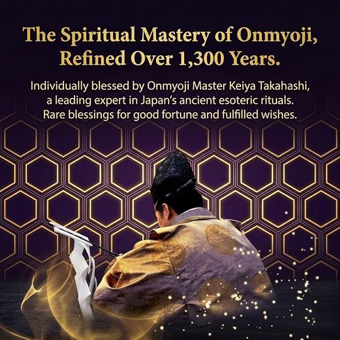 &Prayer Men's Wealth & Success Protection Bracelet - Blessed by Onmyoji Master - Natural Black Tiger's Eye & Silver Obsidian - Japanese Handmade Spiritual Talisman for Career Luck in Kuwait