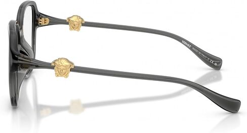 Versace Eyeglasses VE 3386 D 5483 Opal Grey Demo Lens in Kuwait
