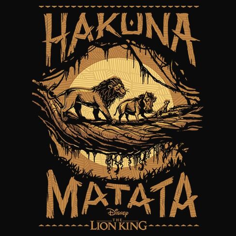 Men's Lion King Hakuna Matata Jungle Trio Tank Top in Kuwait