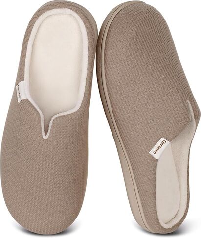Garonne Women's V-neck Slippers with Memory Foam, Ladies' Slip-on House Shoes for Bedroom Indoor/Outdoor in Saudi Arabia