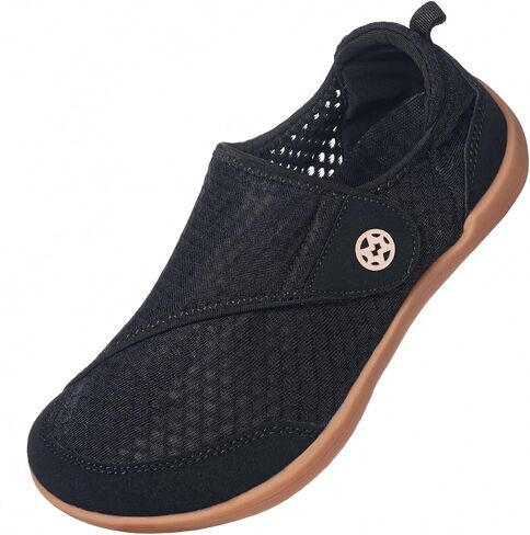 Sisttke Diabetic Shoes for Women Wide Width Diabetic Slippers with Arch Support Cozy Orthopedic Swollen Feet Shoes Breathable Barefoot House Slippers for Arthritis Edema in Kuwait