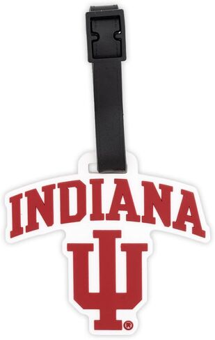 Desert Cactus Indiana University Luggage Tag PVC – Official IU Bloomington Hoosiers Travel ID Tag for Suitcases, Bags, and Carry-Ons (Design B) in Kuwait