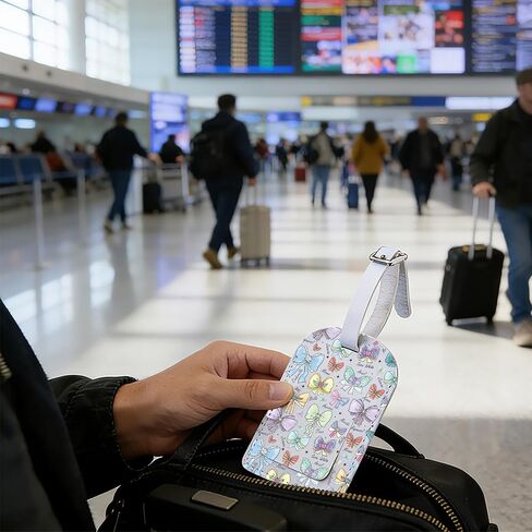 Coquette Bow Princess Luggage Tag Best Day Ever Gift Fairytale Kingdom WDW Princess Lover Baggage Tag Family Vacation Gift (BowPrincessTag-US) in Kuwait