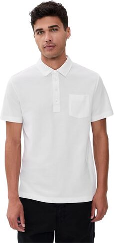 Billy Reid Men's Pensacola Short Sleeve Polo in Kuwait