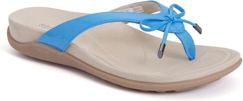 Strive Island II Women’s Orthotic Toe Post Sandals with Arch Support, Comfortable Summer Sandals for Walking, Multicolors in Kuwait