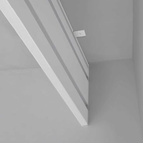مسار ستائر السقف ذو الصف المزدوج شديد التحمل - نظام تعتيم صامت للأبواب المنزلقة والنوافذ الكبيرة، 390 سم (12.8 قدم)، غطاء ستارة أنيق وإطار صندوقي من اللمبة in Kuwait