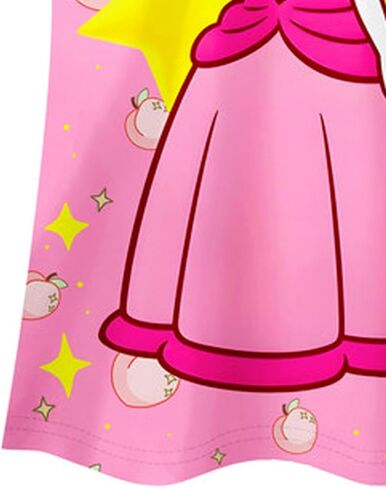 JAZZMAD Cute Princess Flutter Sleeve Dress for Kids Casual Playwear Toddler Girls 3-8Y in Saudi Arabia