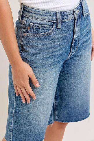 Judy Blue Womens Jean Shorts - High Waisted Rigid Magic Jort in Kuwait