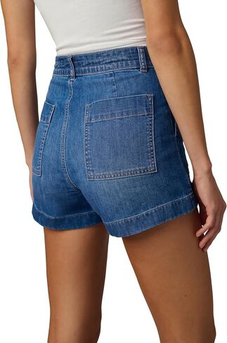 Joe's Jeans Women's The Madeline High Rise Tie Waist Denim Short in Kuwait
