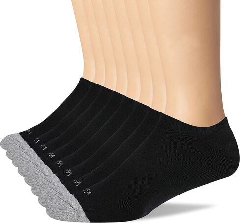 WANDER Men's Athletic Low Cut Socks 8 Pairs,Thick Cushion Running Cotton Ankle Socks for Men 9-12/12-15 in Saudi Arabia