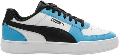 PUMA Mens Carter Leather Lace Up Sneakers Shoes Casual - Blue in Kuwait