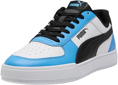 PUMA Mens Carter Leather Lace Up Sneakers Shoes Casual - Blue in Kuwait