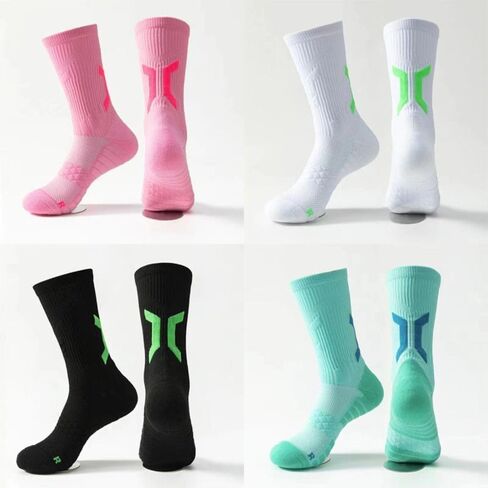Running Basketball Socks Towel Quick Drying Cycling Socks Compression Socks Pressure Sock Sports Socks(blue) in Kuwait
