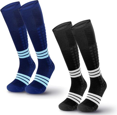 Compression Socks for Men & Women, Light Support Athletic Socks, All-Day Comfort Support Socks for Running & Travel in Saudi Arabia