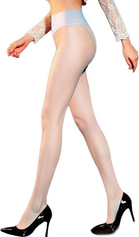 Women's Seamless Control Top Tights 3D Matte Sheer Pantyhose No Roll Waist Stockings for Daily Wear in Saudi Arabia