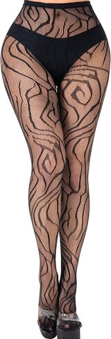 Pattern Fishnet Stockings Fishnet Mesh Tights High Waist Pantyhose in Saudi Arabia