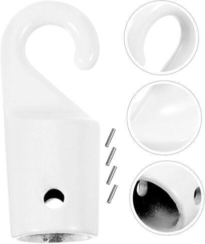 Angoily 4Pcs Blind Wand Replacement Hooks Metal Vertical Blind Wand Hook Replacement Parts for Window Blinds Alloy Stick Tips in Kuwait