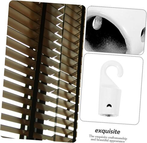Angoily 4Pcs Blind Wand Replacement Hooks Metal Vertical Blind Wand Hook Replacement Parts for Window Blinds Alloy Stick Tips in Kuwait