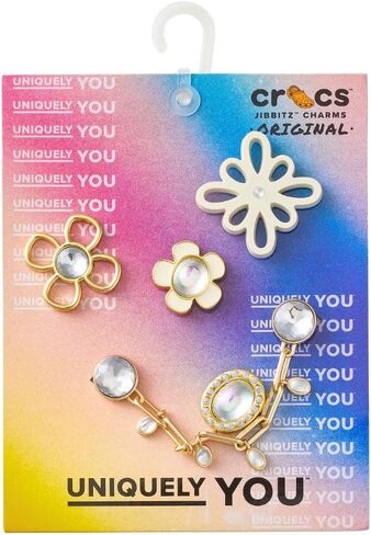 Crocs Jibbitz Cut-Out Charms 5-Pack – Decorative Shoe Accessories for Clogs & Slides in Kuwait